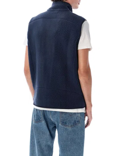 Patagonia Retro Pile Vest In Blue