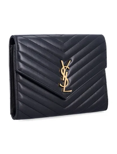 Saint Laurent Pouch In Black
