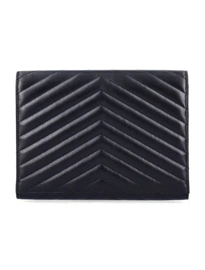 Saint Laurent Pouch In Black