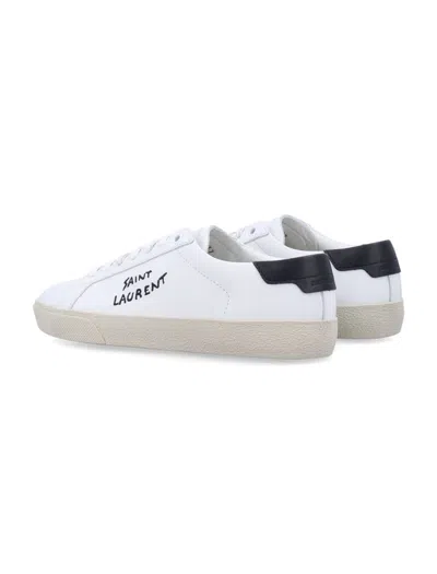 Saint Laurent Sneakers In White