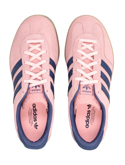 Adidas Originals Gazelle Stack Platform 3-stripes Sneakers In Pink
