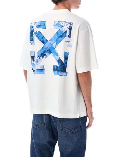 Off-white Arrow Graphic Short Sleeve T-shirt In White
