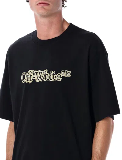 Off-white Arrow Skate Short Sleeve T-shirt In Black