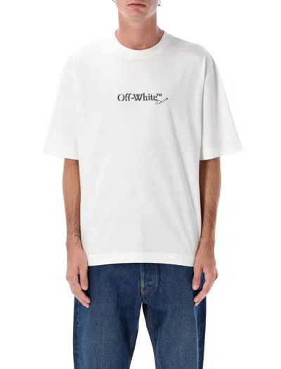 Off-white Scribble Arrow Skate T-shirt In White