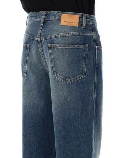 Isabel Marant Marant Jorje Wide-leg Denim Jeans In Blue