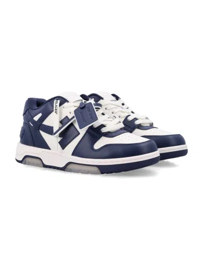 Off-white Blue And White Out Of Office Sneakers
