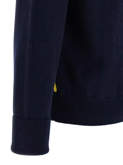 Ballantyne Argyle Pattern Sweater Sweaters And Cardigans Blue