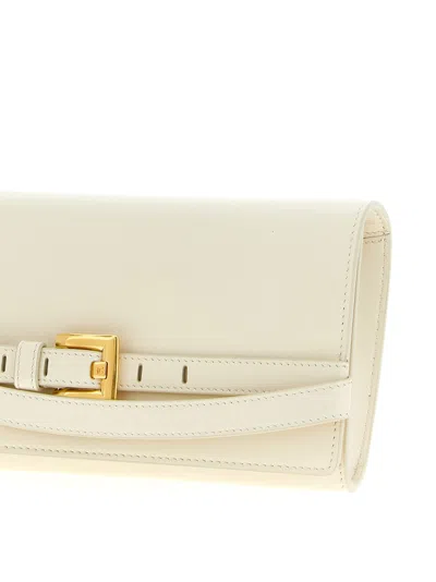 Balmain 'shuffle' Wallet On Chain In White