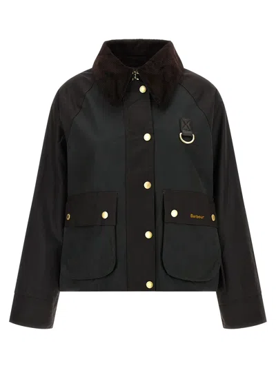 Barbour Reighton Waxed Cotton Jacket In Multi