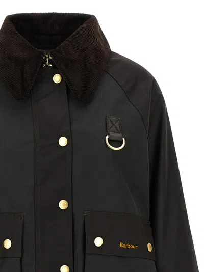 Barbour Reighton Waxed Cotton Jacket In Multi