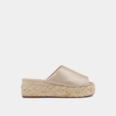 Shu Shop Women's Lizzie Wedge Sandal In Gold In Brown