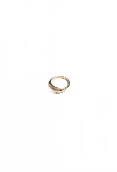 Maslo Jewelry Mini Domed Ring In Gold In Gold