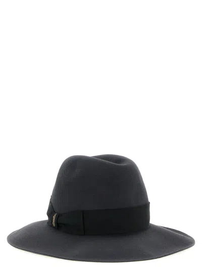 Borsalino 'q.s. Folar Liscio' Hat In Gray
