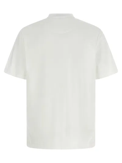 Brioni Short Sleeve Crew Neck Basic T-shirt In White