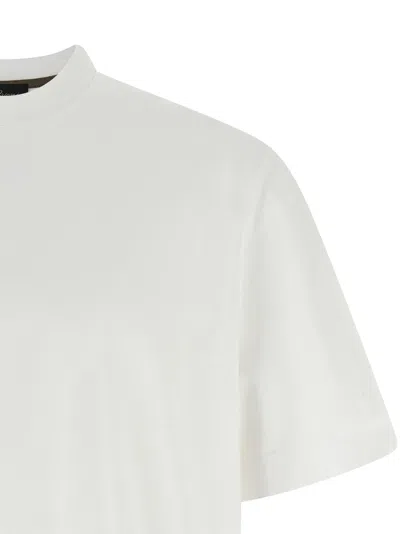 Brioni Short Sleeve Crew Neck Basic T-shirt In White