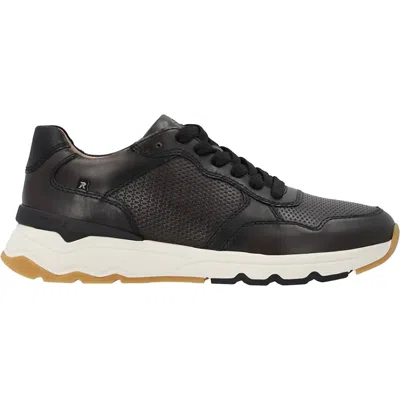 Rieker Men's Zed 00 Low Top Sneaker In Vapor/schwarz In Multi