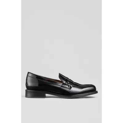 Lk Bennett Arissa Penny Loafer In Black