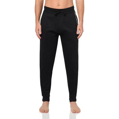 Hugo Boss Men's Authentic Jogger Pants, Outer Space Black In Black