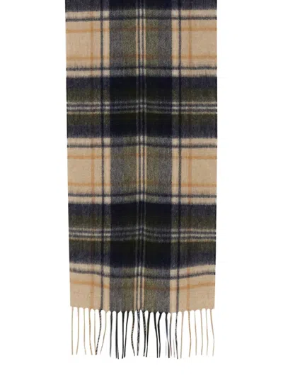 Barbour Scarf With Check Pattern In Multi