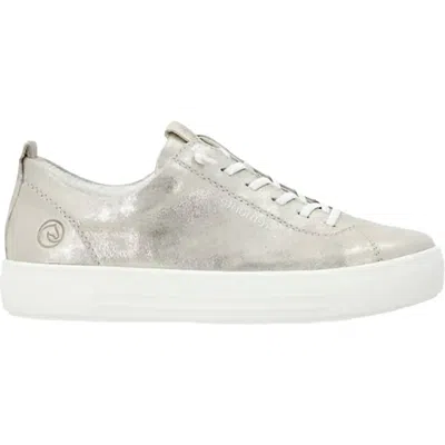 Remonte Women's Alina 13 Leather Sneaker In Muschel/muschel In Multi