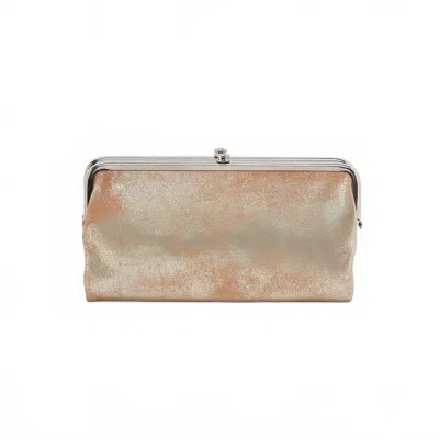 Hobo Women's Lauren Metallic Wallet In Saddle Stardust In Neutral