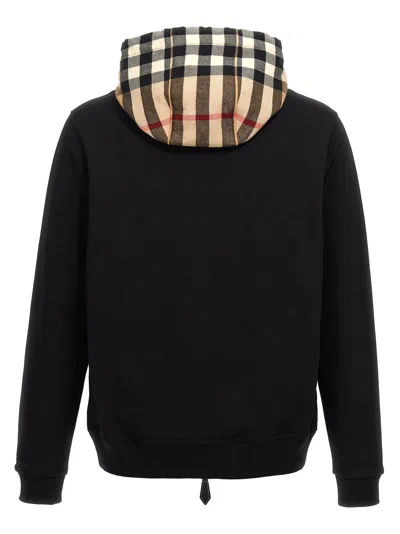 Burberry Samuel Sweatshirt Black In Black