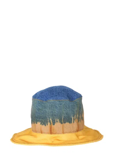 Alberta Ferretti Alberta Ferreti Bucket Hat With Tie Dye Print In Multi
