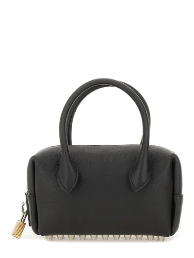 Alexander Wang Compact Roux Tote Bag With Studded Detailing In Black