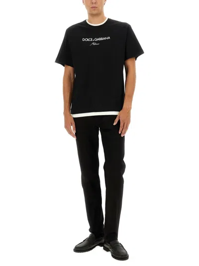 Dolce & Gabbana T-shirt In Black
