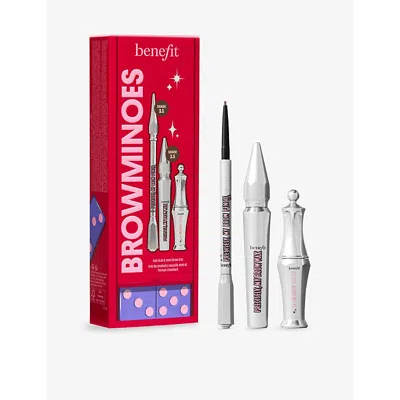 Benefit 3.5 Browminoes Brows Trio Gift Set In Black