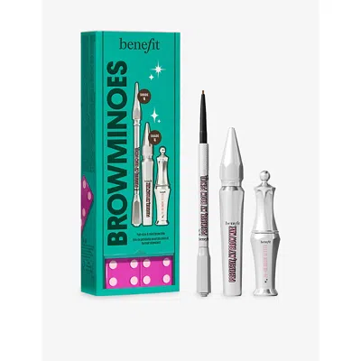 Benefit 4 Browminoes Brows Trio Gift Set In Transparent