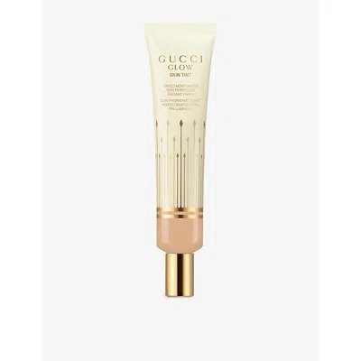 Gucci 41 Medium Deep Glow Skin Tint Moisturiser 40ml In Brown