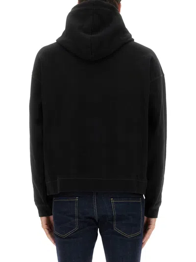 Dsquared2 Sweatshirt With Print In Black