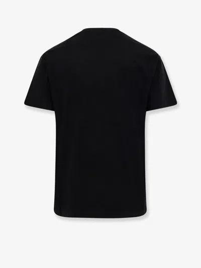 Givenchy Black T-shirt With Maxi Logo On The Front In Cotton Man