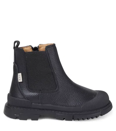 SAIDA皮革切尔西靴