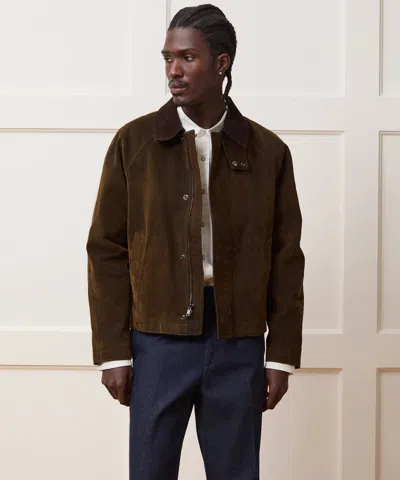 Todd Snyder Men's Short Stable Jacket In Caramel, Size L In Brown