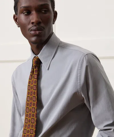 Todd Snyder Men's Italian Wool-silk Medallion Tie In Chartreuse, Size O/s In Multi