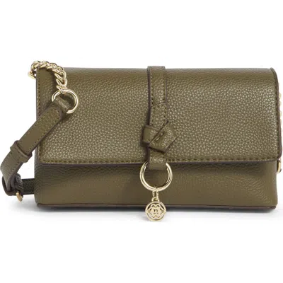 Nanette Lepore Akari Flap Shoulder Bag In Green