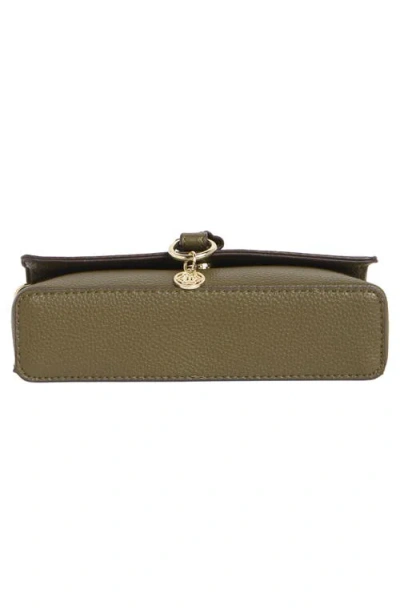 Nanette Lepore Akari Flap Shoulder Bag In Green
