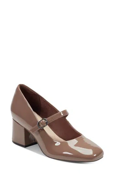 Rockport Women's Xena Block Heel Mary Jane Dress Pumps In Brown