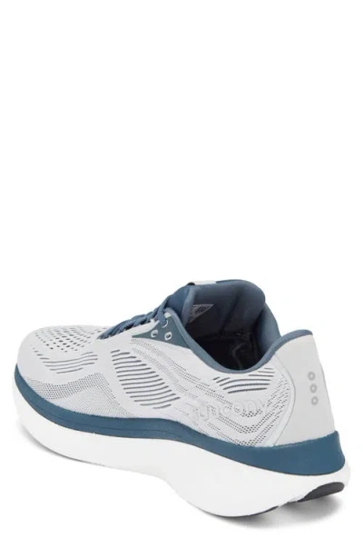 Saucony Ride 18 Running Shoe In Gray