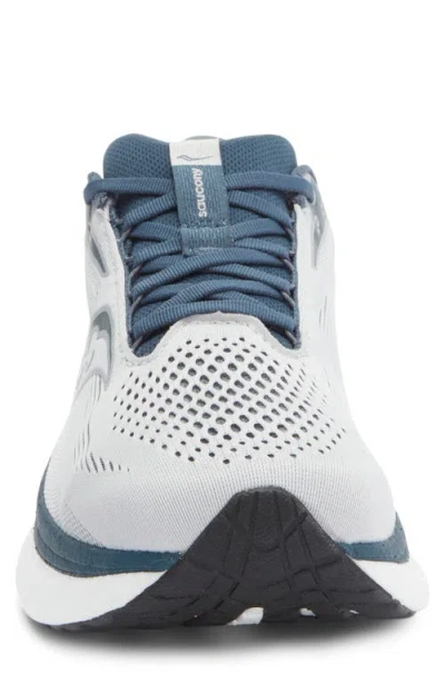 Saucony Ride 18 Running Shoe In Gray