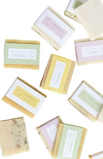 Lizush Natural Cold Process Soap Bar With Essential Oils In Brown