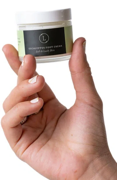 Lizush Cbd Eucalyptus Shea Butter Foot Cream With Cbd