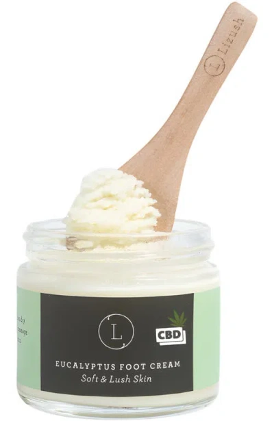 Lizush Cbd Eucalyptus Shea Butter Foot Cream With Cbd