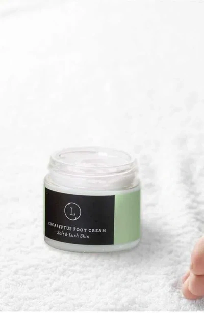 Lizush Cbd Eucalyptus Shea Butter Foot Cream With Cbd