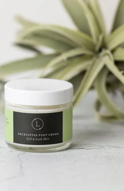 Lizush Cbd Eucalyptus Shea Butter Foot Cream With Cbd