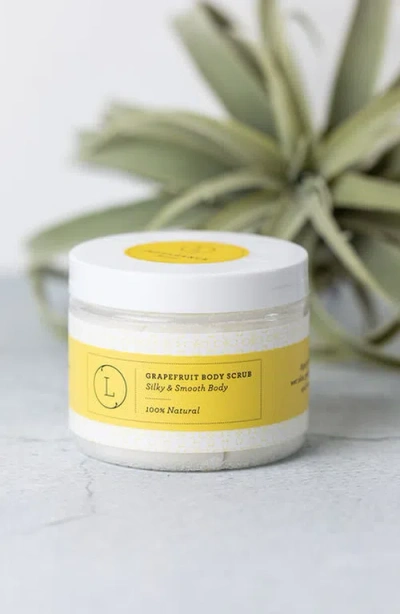 Lizush Grapefruit Body Salt Scrub Moisturizing And Fresh