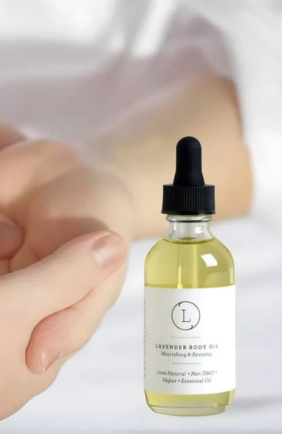 Lizush Cbd Lavender Body Oil With Cbd Natural Moisturizing Body Oil Thc Free In Multi