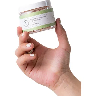 Lizush Cbd Natural Eucalyptus Bath Salts With Cbd, Calming And Relaxing